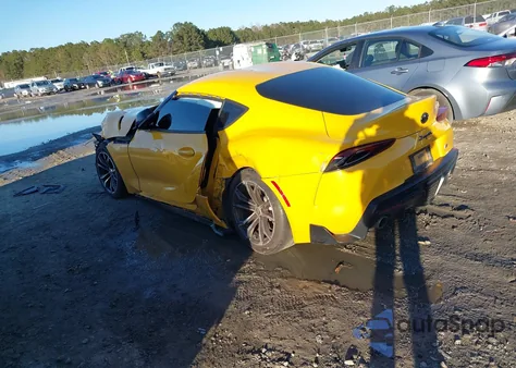 2021 Toyota Gr Supra 2.0 z USA, uszkodzony, nr VIN WZ1DB2C02MW042502